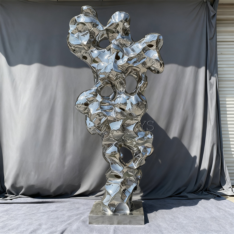 Lake Stone Reverie Mirror Scholar's Rock Sculpture