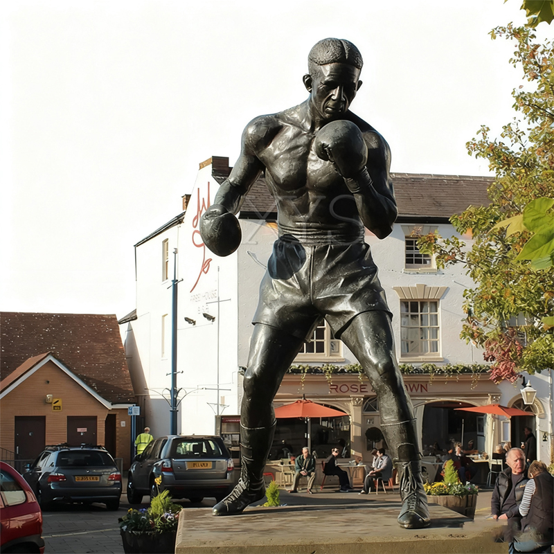 Bronze Professional Boxer Sculpture