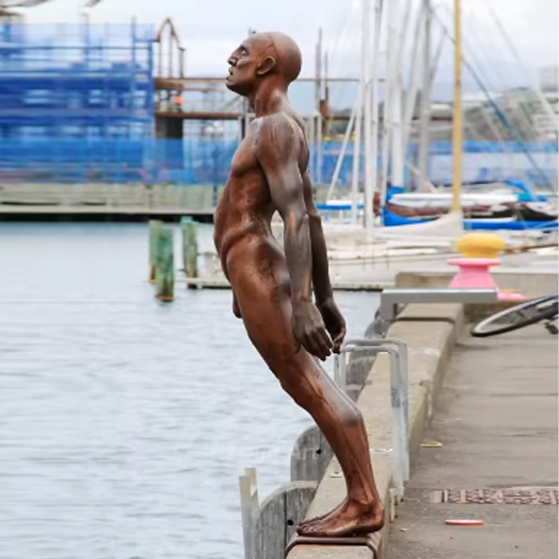 Bronze Nude Male Sculpture