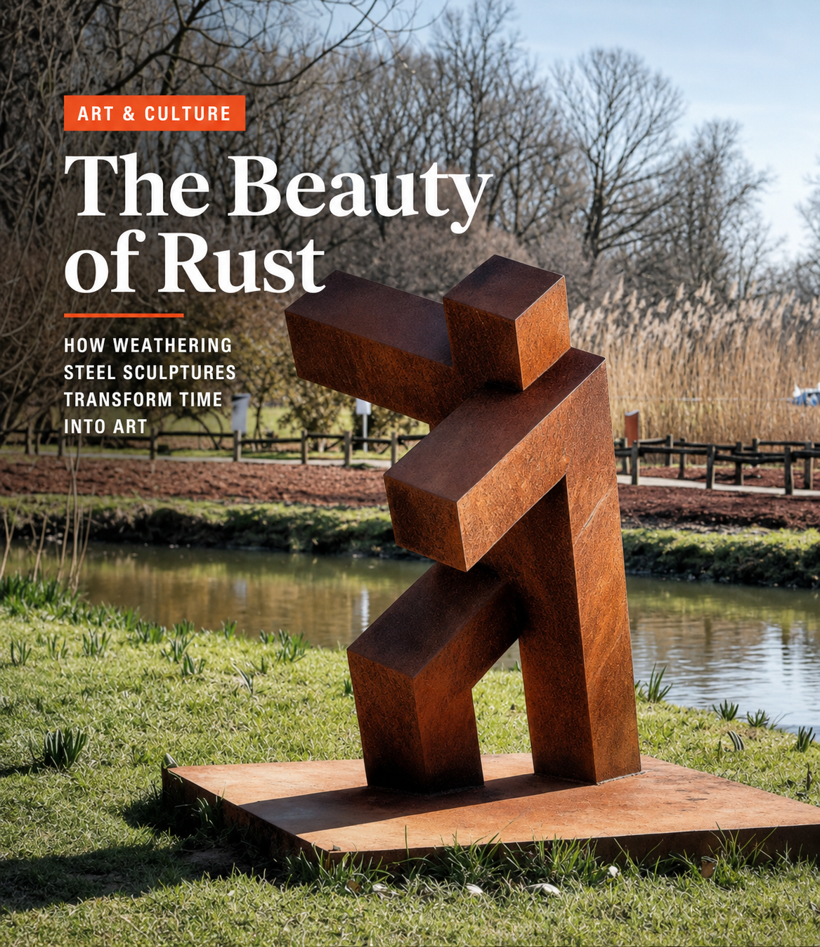 Why Are Weathering Steel Sculptures Considered the Beauty of Rust?