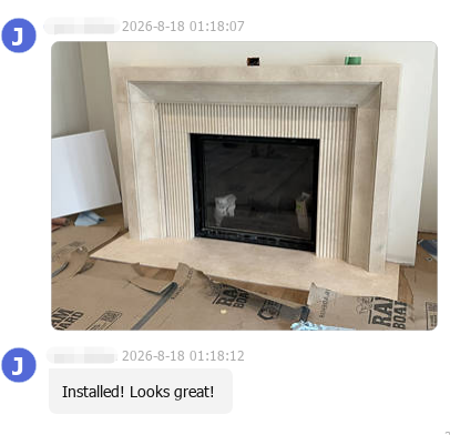What Does a Custom Marble Fireplace Surround Look Like From Design to Installation?