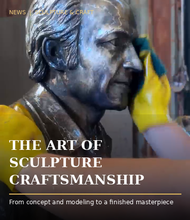 How Is a Custom Bronze Family Portrait Statue Made — From Clay Model to Finished Bronze?